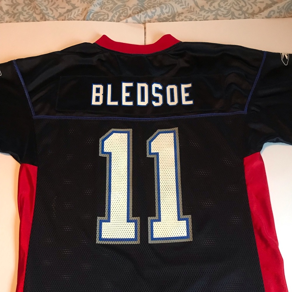 Drew Bledsoe Buffalo Bills Jersey M Reebok